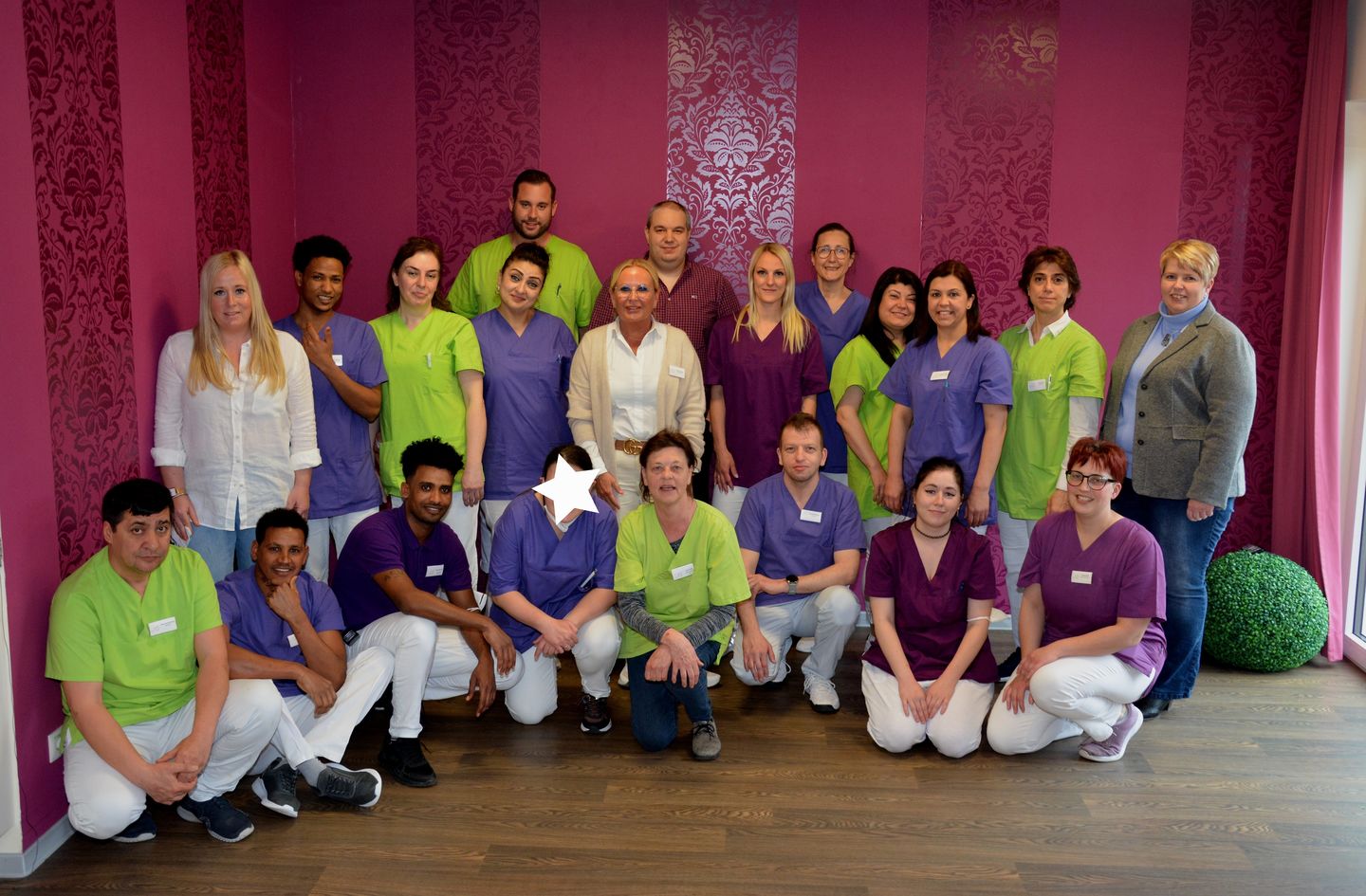 Das Team des Seniorenzentrum Falkeneck